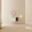 Meuble-lavabo lourd 80,58 lb avec lavabo et rangement en céramique Lavabo à fermeture douce au look moderne