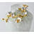 Grande Pearl Blossom Vase With Gold Floral Branch-860578289