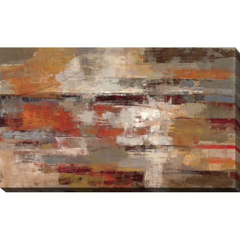 «Painted Desert», reproduction d'art sur toile tendue, H 18 po x l 30 po