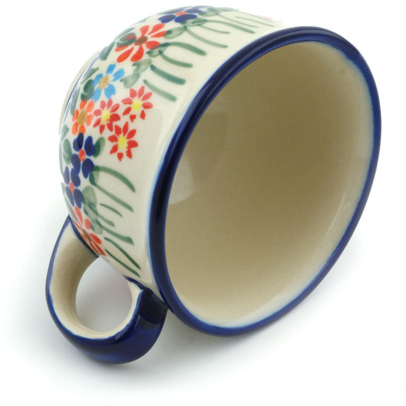 Grande tasse à café en céramique polonaise