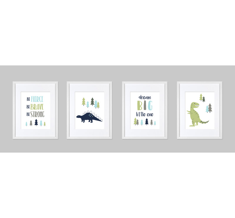 «Mod Dinosaur Art», impression sur papier