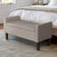 Banc de rangement rembourré et rabattable-1389363185