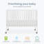 Lit de bébé portatif convertible 2-en-1-1549704028