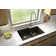 Karran Quartz 32'' X 21-1/4'' Double Bowl 60/40 Undermount Kitchen Sink Kit