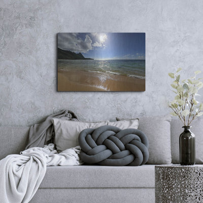 «Ocean Reflections» par Nicole Dell, art mural en métal
