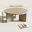 Mid-Century Modern Round Coffee Table-852678456