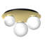 Plato Glass Flush Mount