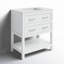 Ensemble de meuble-lavabo simple sur pied l 30 po Sinclaire-1857757481