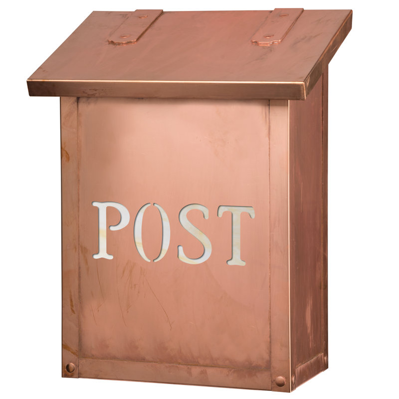 Boîte aux lettres murale classic, Or irisé, Vieux sou