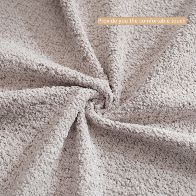 Canapé en L 140 po Modern Minimalist, Gris