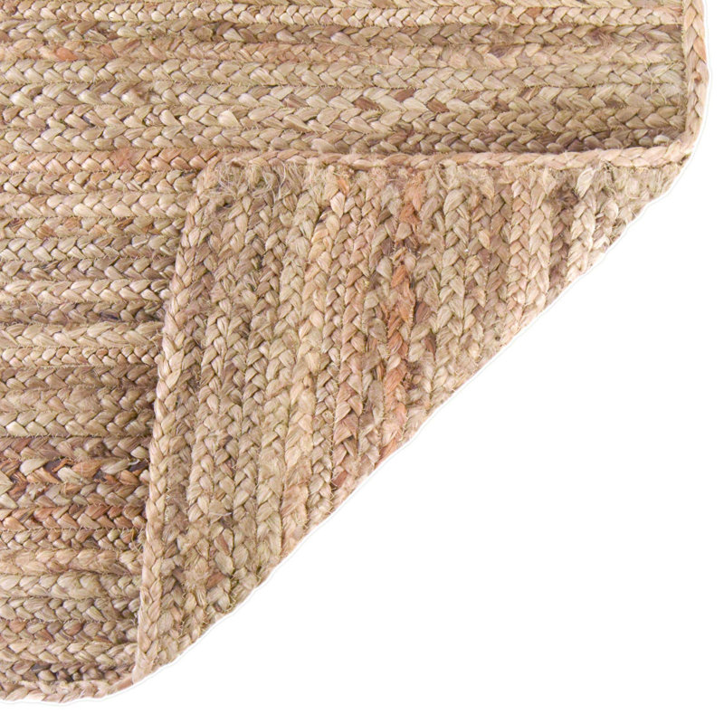 Tapis chindi tressés à la main Meador, Carré 10 pi