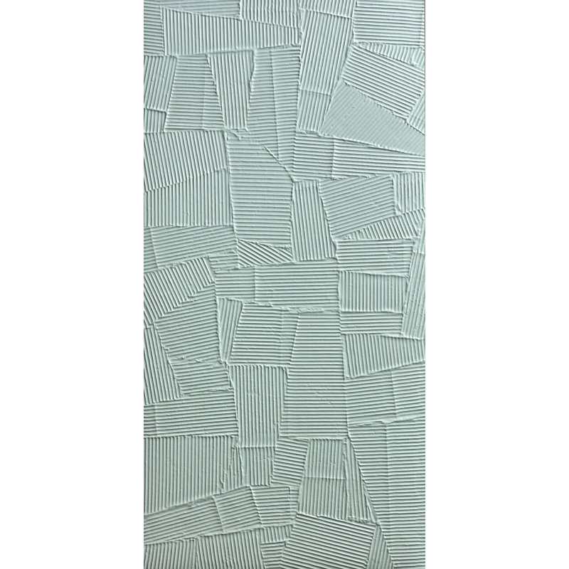 Carreau mural Paperstone 24 po x 48 po Ã  texture 3D, Vert