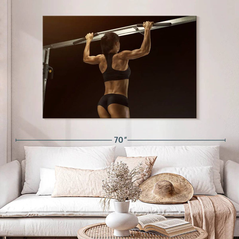 Senne Fitness, H 34 po x l 51 po