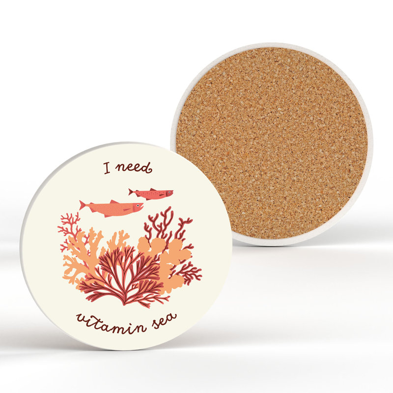 Ceramic Round 1 Piece Coaster