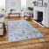 Bodak area rug Digitally Printed Silver