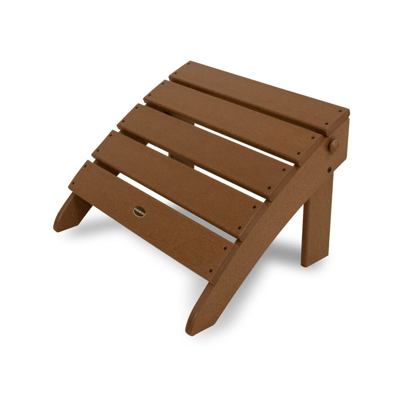 Repose-pieds POLYWOOD surdimensionné classique Adirondack Adirondack, Teck