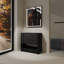 Armoire de salle de bain autoportante avec 2 portes, armoire de rangement pour salle de bain-1719225043