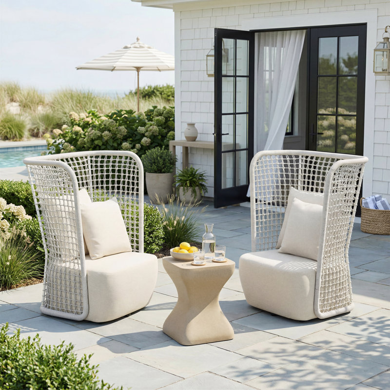 Chaise d'appoint beige