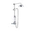 Classic White Thermostatic Complete Shower System-32123878