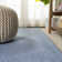 Asam Solid Low-Pile Classic Blue Rug