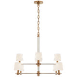 Sable 8 - Light Glass Chandelier