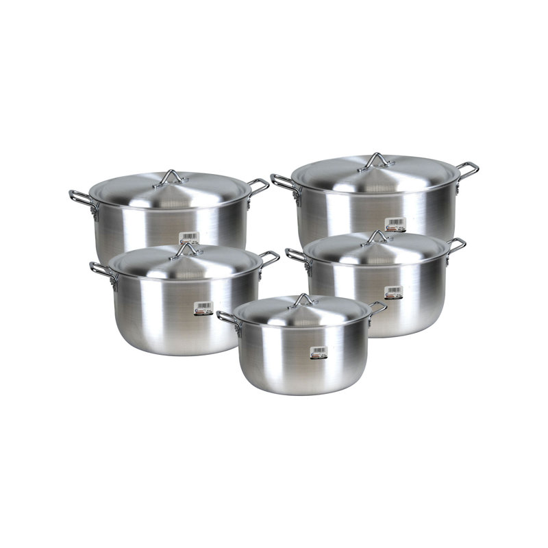 5 - Piece Aluminum Cookware Set