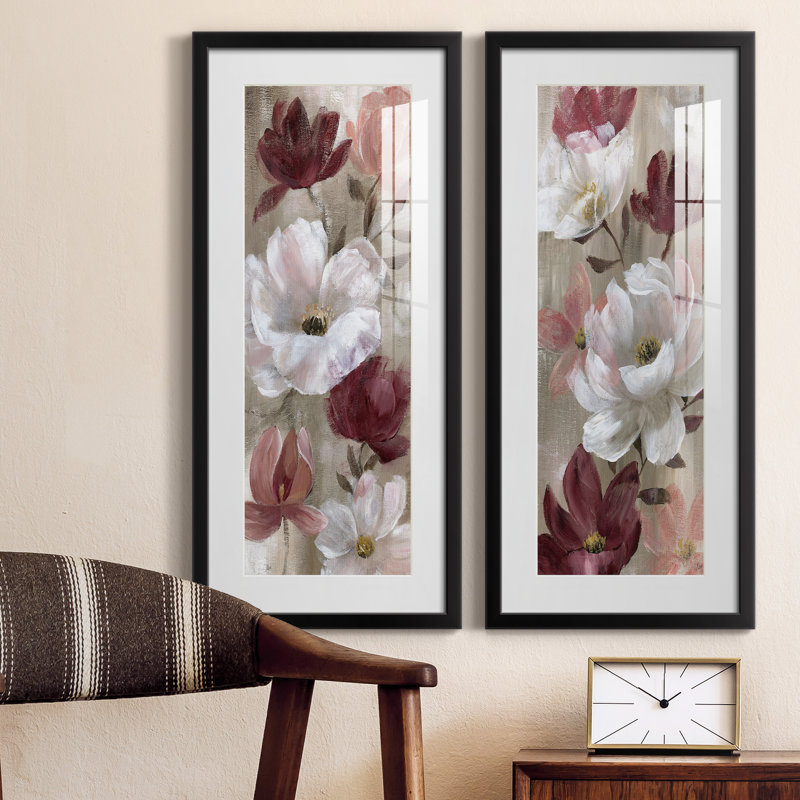 Cadre photo, ensemble de peintures sur papier