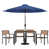 Parasol bleu marine est en rupture de stock