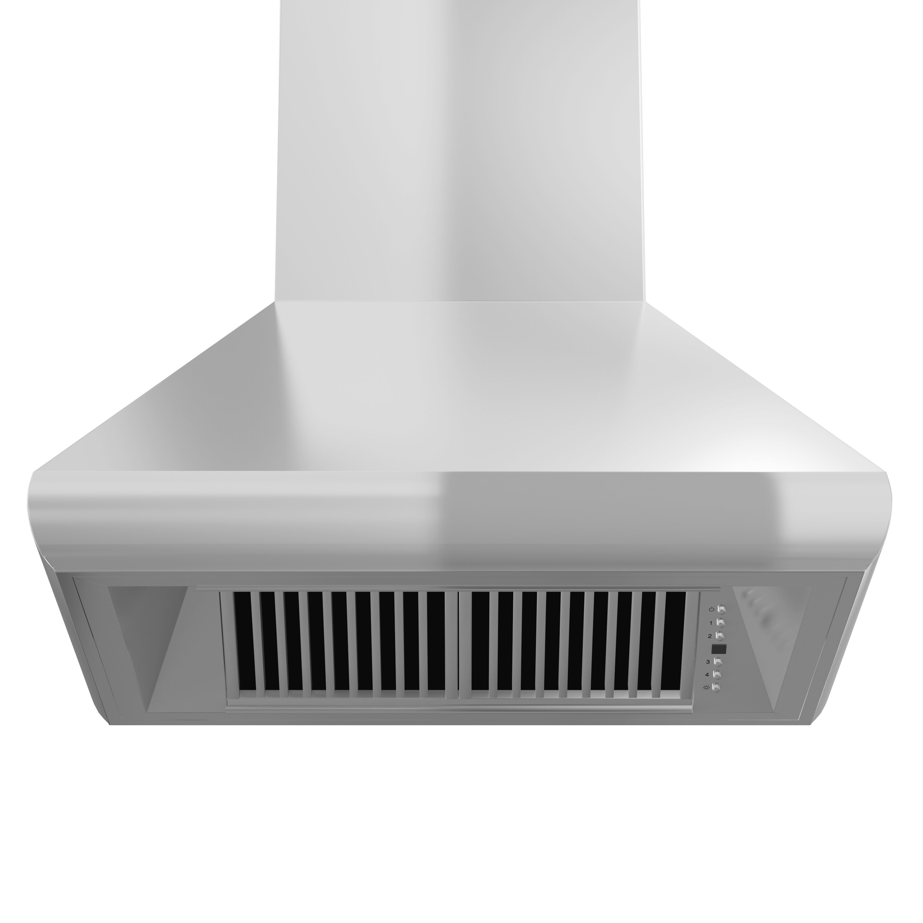 30 in. 700 CFM Ducted Vent Wall Mount Range Hood in Stainless Steel