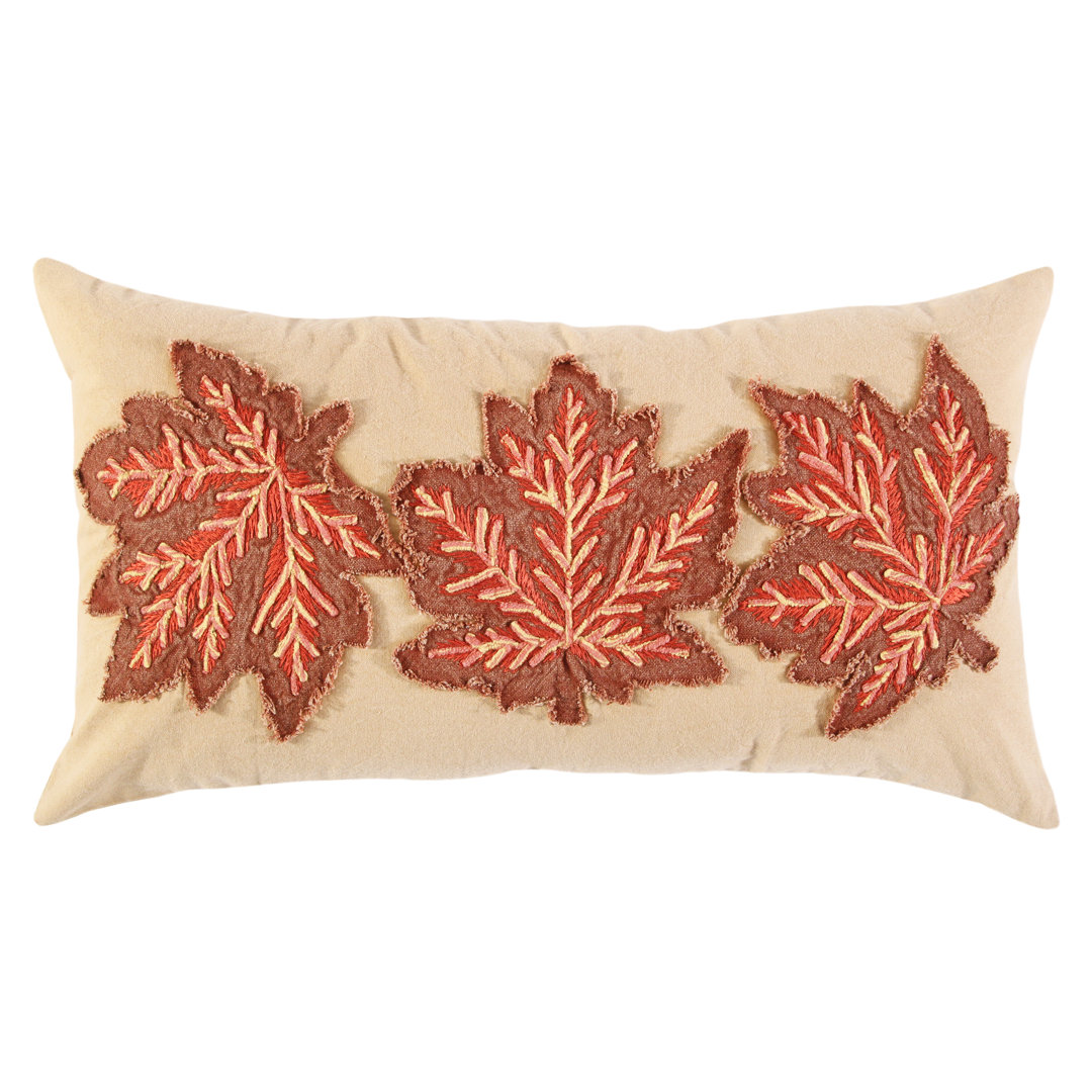 Floral Cotton Throw Pillow Rizzy Home