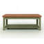 Table basse 48 pouces Modern Farmhouse avec finition deux tons