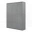 Grand lit escamotable avec tablettes - aucun sommier nécessaire, robuste et amp; Peu encombrant-2083907312-2083907315