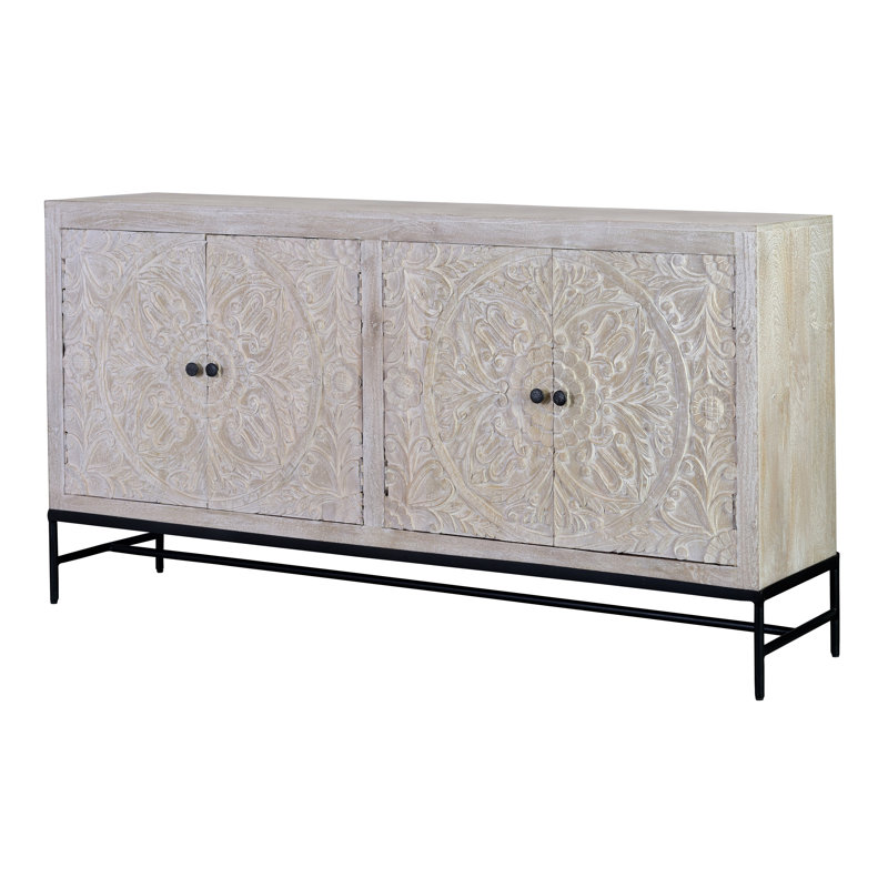 170cm Solid Wood Sideboard