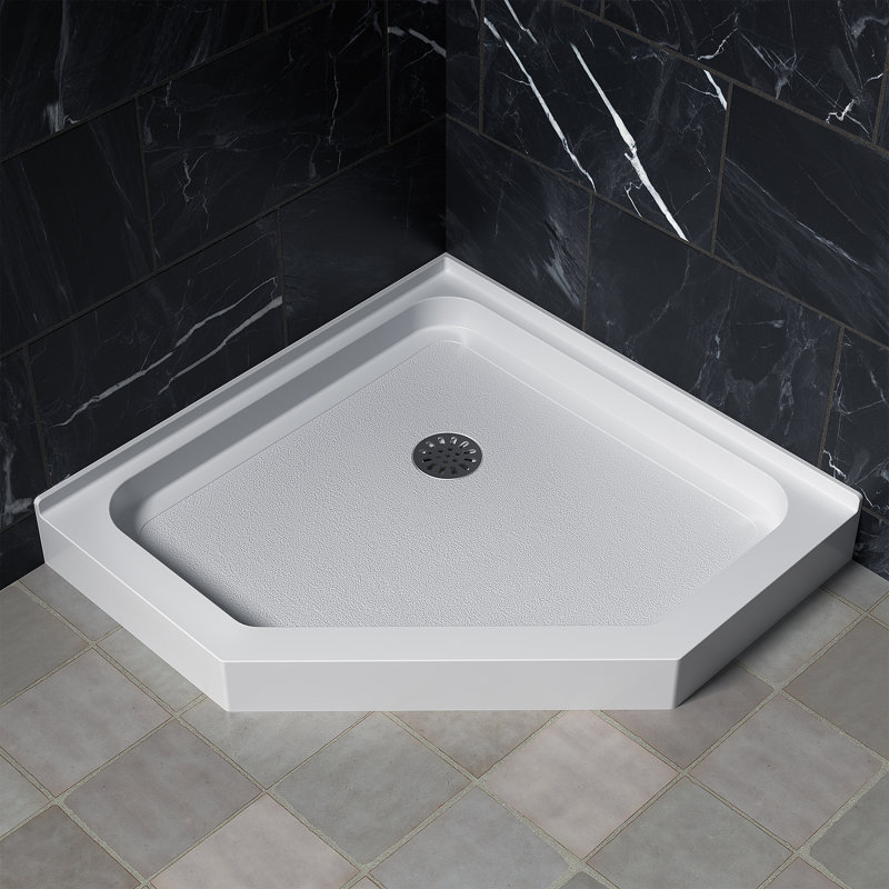 Base de douche 36 po x 36 po Neo-angle