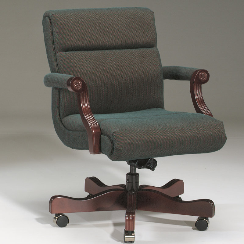 Executive Chair, Williamsburg, Walnut, Included