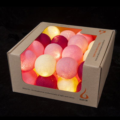 Misti LED Cotton Ball String Light