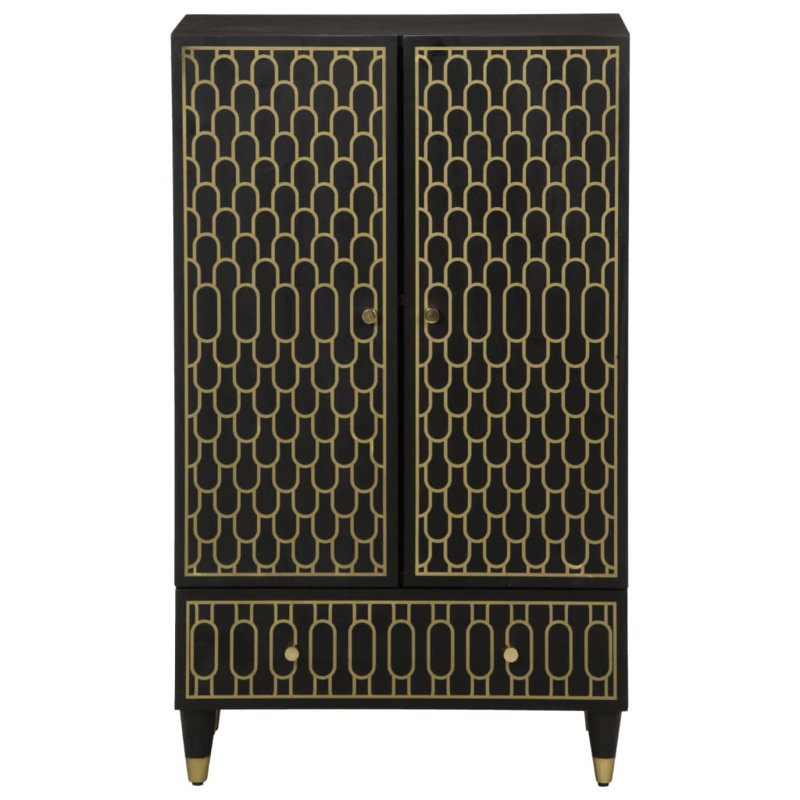 60cm Sideboard, Black