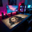 Polyester Desk Pad-1123239135