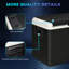 Outsunny 12m³ L Freestanding Mini Fridge with Freezer