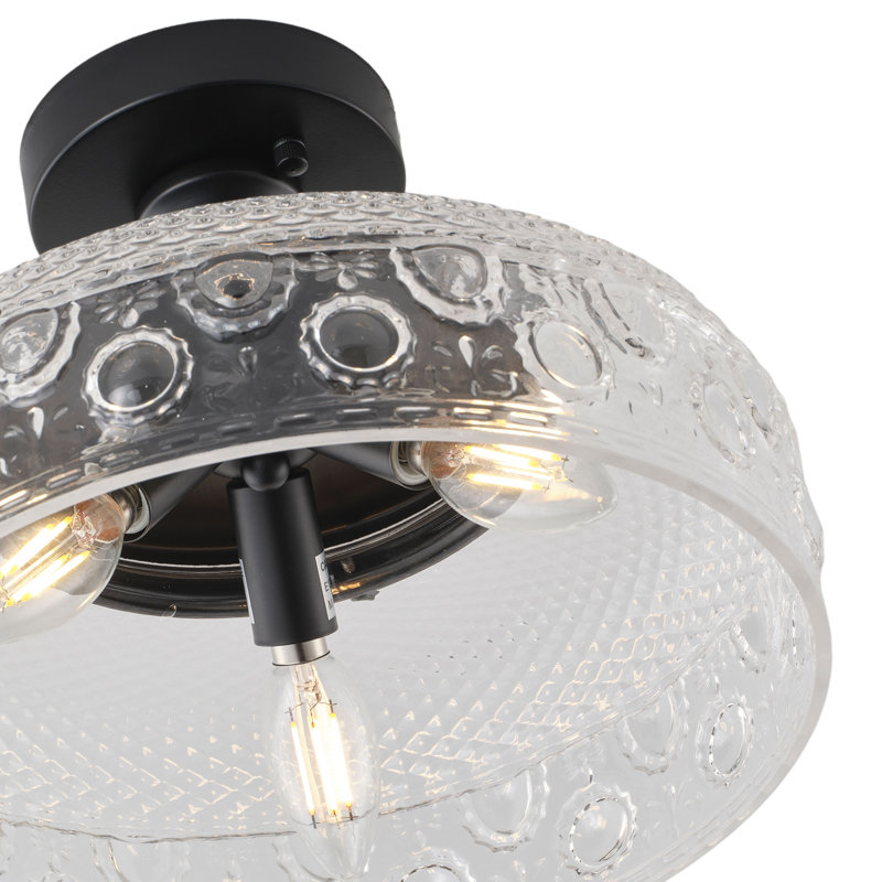 Plafonnier encastré 3 lumières