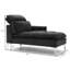 Chaise longue rembourrée Meshawn avec appui-tête réglable-2069294551