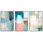 «Abstract Paint Effect Vibrant», impression numérique sur toile encadrée-108345115-108345123