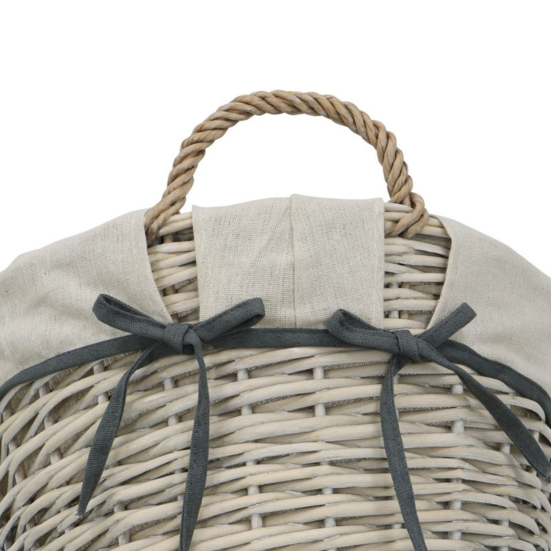 JVL Split Willow Decorative Basket