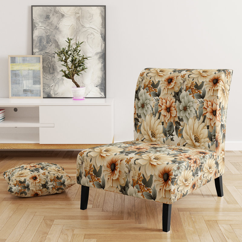 Fauteuil de chambre rembourré Cottage Neutral Tones Essence