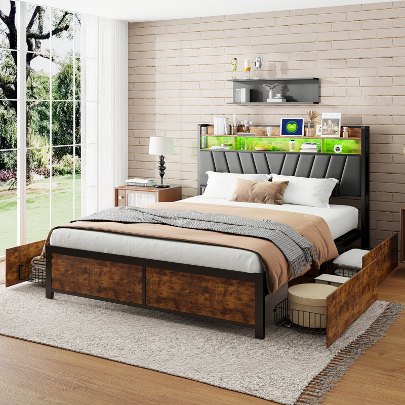 Storage Bed, European King (160 x 200 cm)