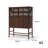 Exquisite And Detailed Accent Cabinet Solid Wood Accent Cabinet
