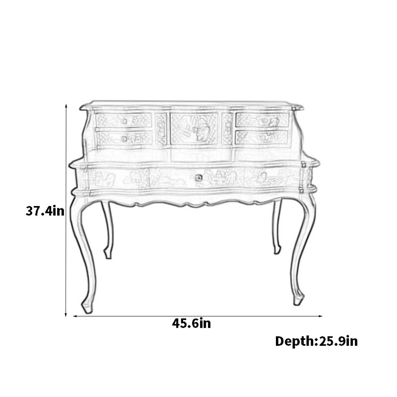 Classic-Style Bedroom Dresser