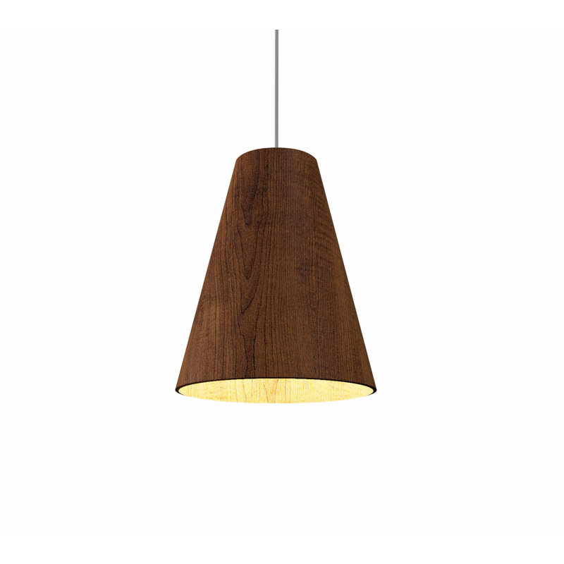 Conical 1 - Light Pendant, Imbuia