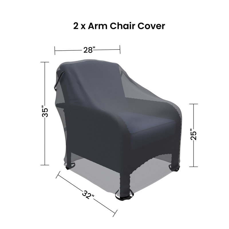 Housses pour chaises longues en osier Jordanlee