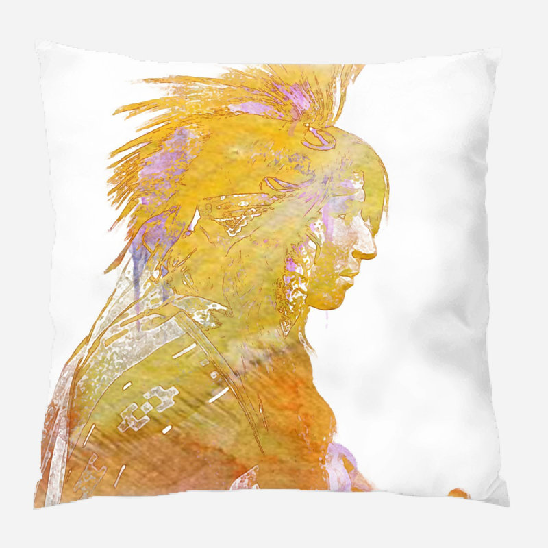 Coussin indien, Microsuède, Intérieur